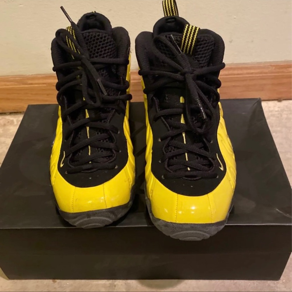 Nike Foamposite wu-tang optic yellow